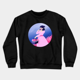 Rosy Eyes Crewneck Sweatshirt